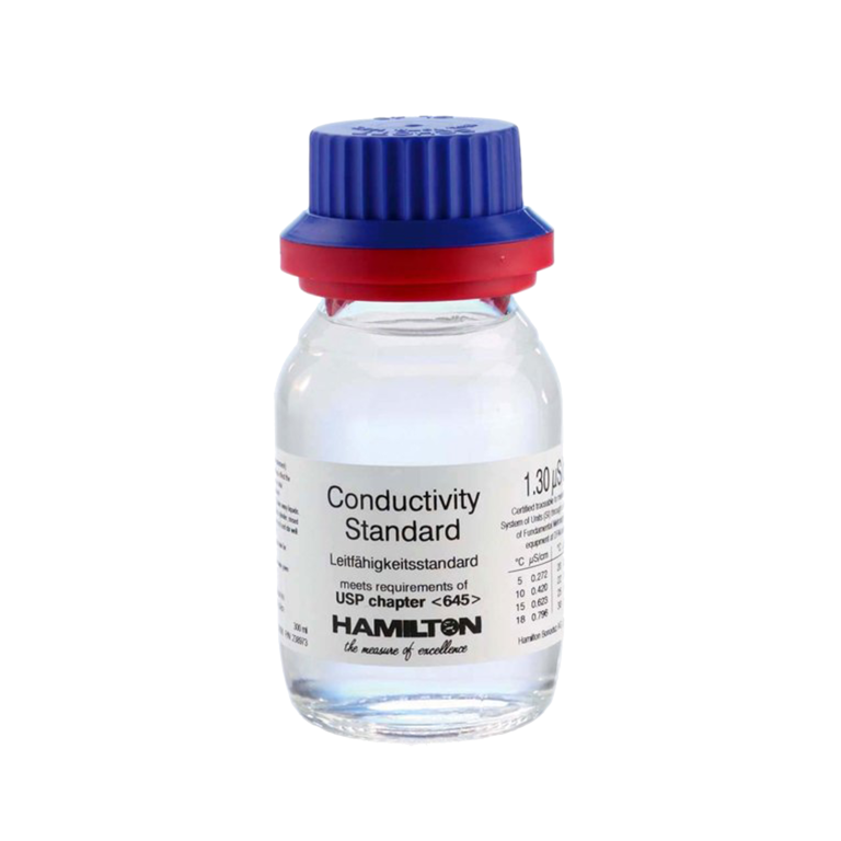 Disolución patrón de conductividad 100 µS/cm