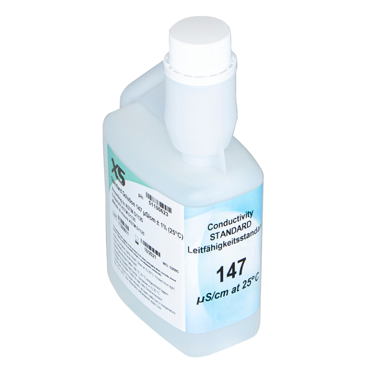 Disolución patrón de conductividad 147 µS/cm (NIST)