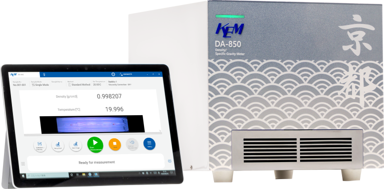 Medidor de densidad y GE DA-840