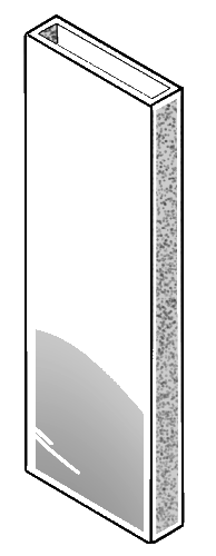 Cubeta de cuarzo de 1 mm de paso.
