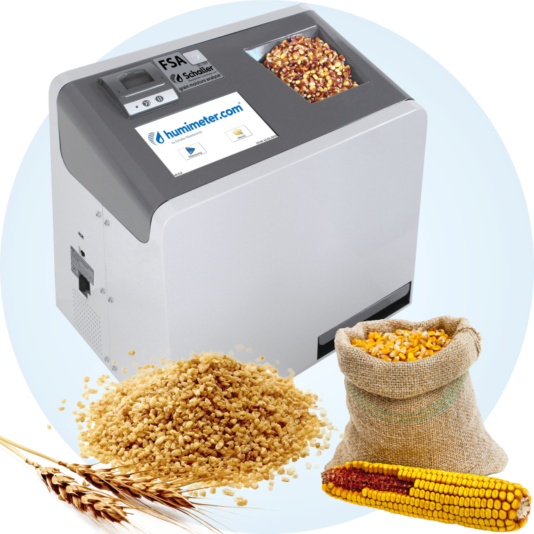 Medidores de humedad en granos
