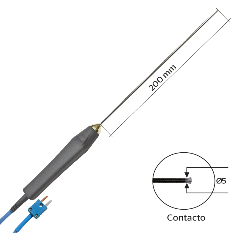 Sondas para termopar K y T