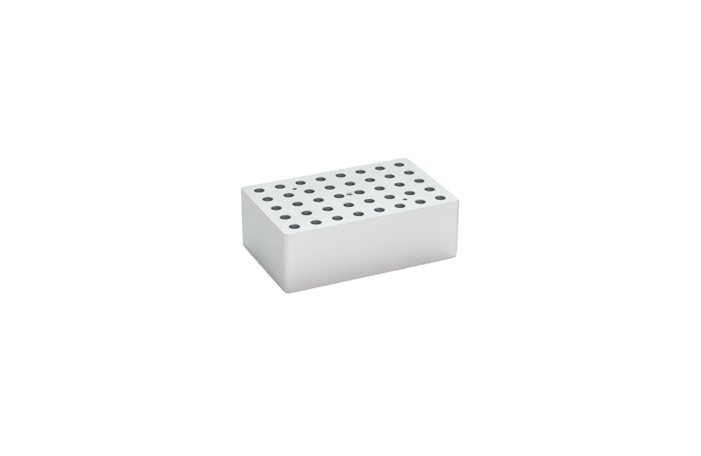 Bloque metálico para 40 tubos de 0.5 ml.