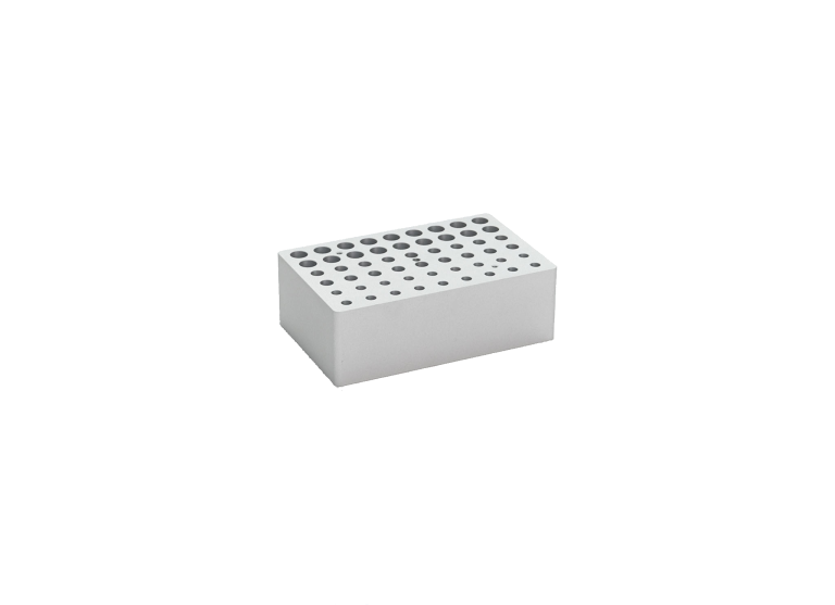 Bloque metálico para 18 tubos de 0.2 ml  0.5 ml  1.5 ml 7 2 ml.