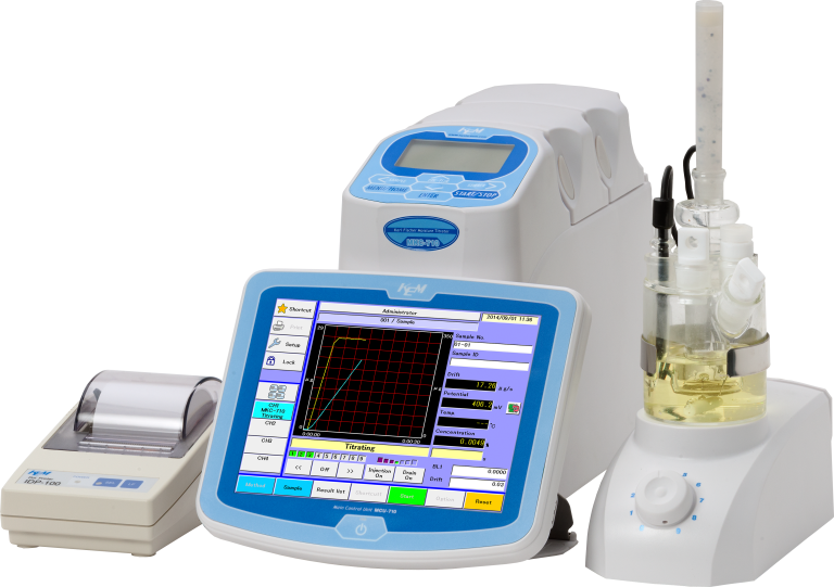 Valorador KF Coulombimétrico MKC-710